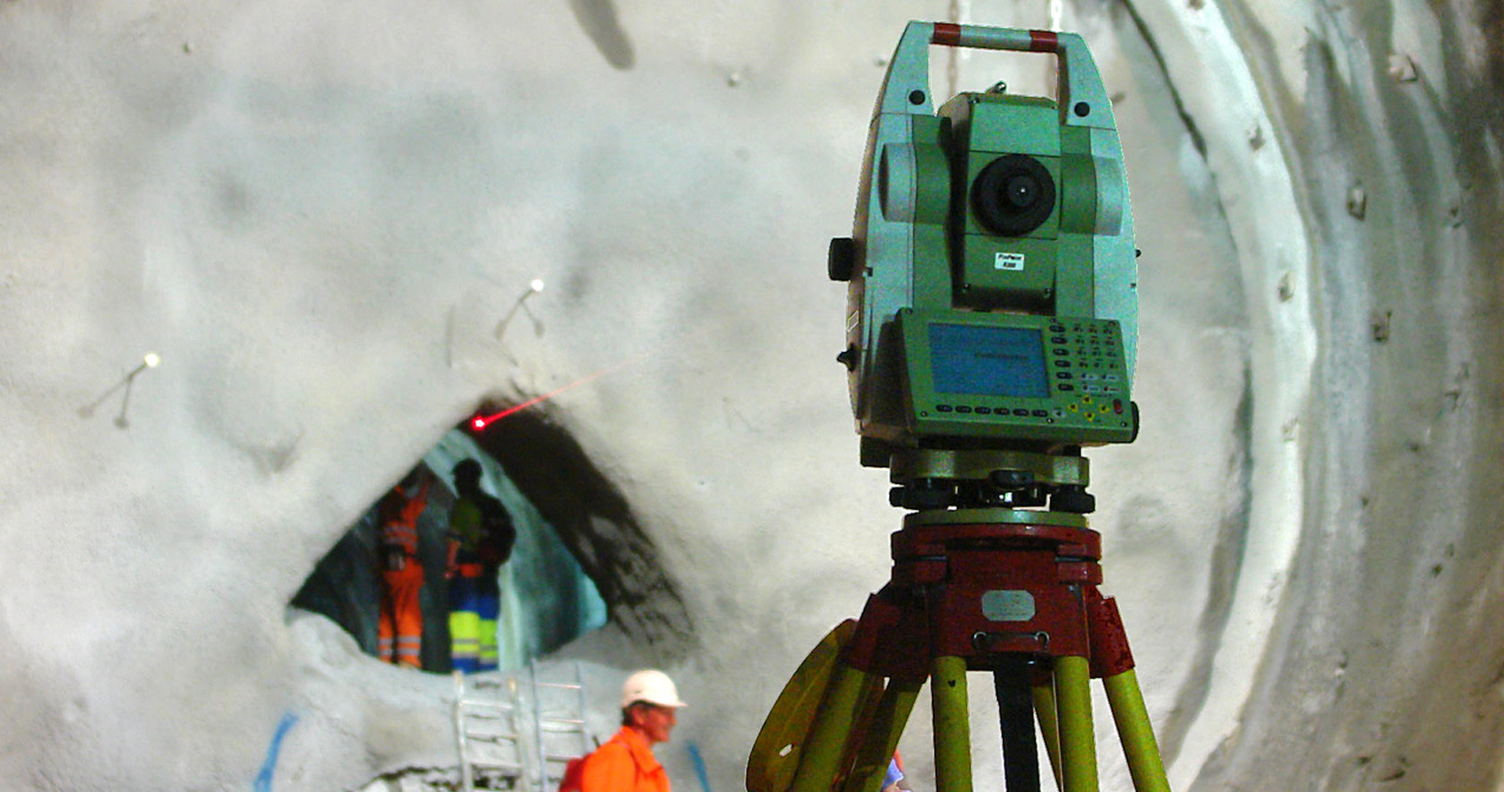 Gotthard Tunnel - Leica Geosystems Heavy Construction Solutions